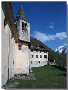 La chiesetta di san Bernardino a Savogno. Foto di M. Dei Cas