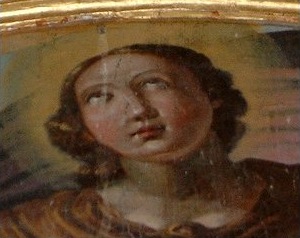 Il vero volto di Maria nella chiesa di Bondone. Foto di M. Dei Cas