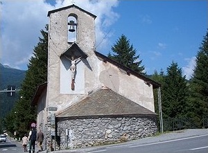 L'ex chiesa di S. Barbara a Bormio. Foto di M. Dei Cas