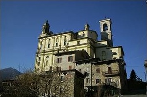 Il santuario della Santa Casa a Tresivio. Foto di M.  Dei Cas