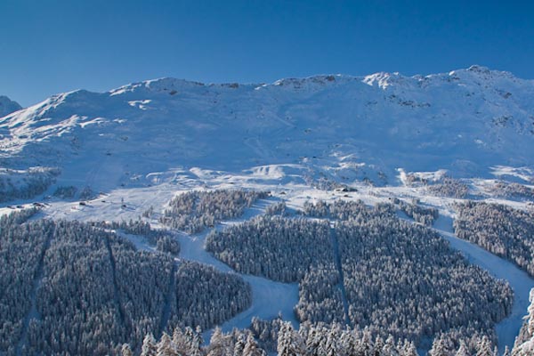 Panoramica sulla skiarea di S. Caterina Valfurva (foto G. Meneghello)